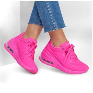 Sketchers wedge sneakers